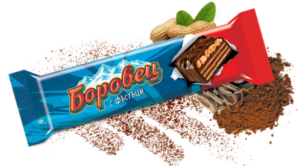 "Borovets" Waffel mit Erdnüssen